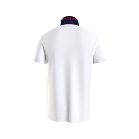 Tommy Hilfiger Polo Polo Uomo con logo sotto il colletto Bianco P24-TOMMY HILFIGERMW34754-YBR-M - Francavilla Moda